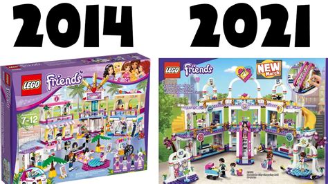 Lego Friends 2021 Heartlake City Shopping Mall Set Review Youtube