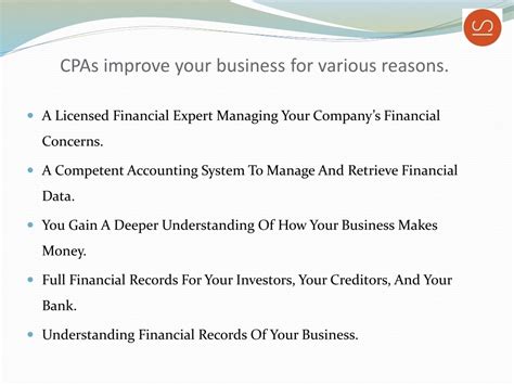 Ppt Compelling Reasons Cpas Improve Your Business Powerpoint