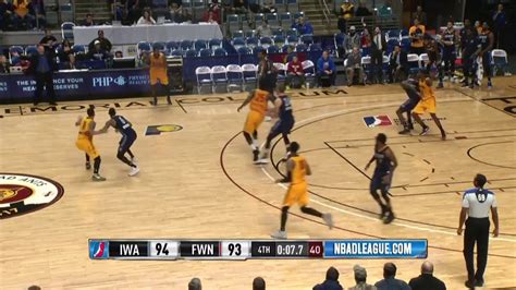 Julyan Stone Drives In For The Mad Ants Win YouTube