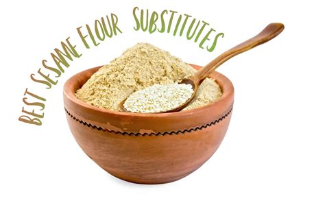 The 5 Best Sesame Flour Substitutes For Any Occasion The Coconut Mama