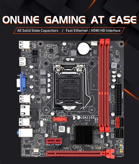 Placa M E Daixu B M Socket Lga Para I I I Cpu Suporte Para