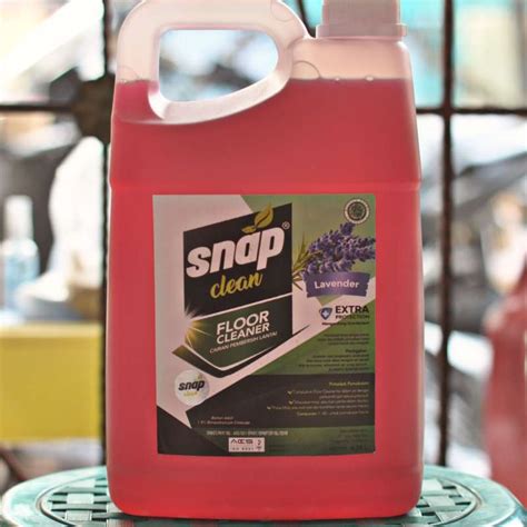 Jual Cairan Pembersih Lantai Floor Cleaner Snap Clean Liter Di Seller