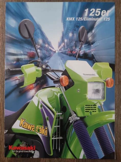 Kawasaki Kmx Eliminator Prospekt Brochure Brochure Brochure