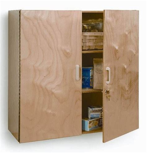 Whitney Brothers Lockable Wall Mounted Cabinet - Walmart.com