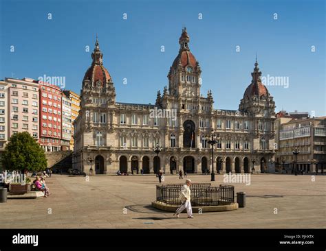 La Coruna Spain Maria Pita Hi Res Stock Photography And Images Alamy