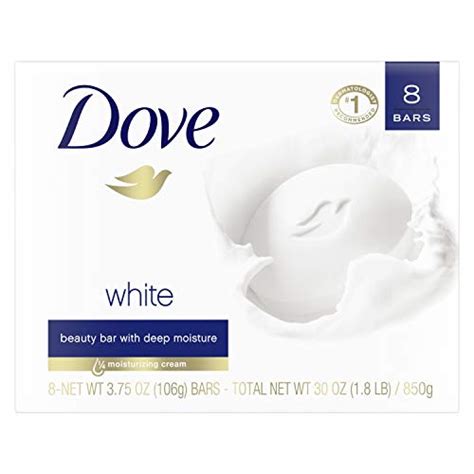 Dove Beauty Bar More Moisturizing Than Bar Soap White Effectively