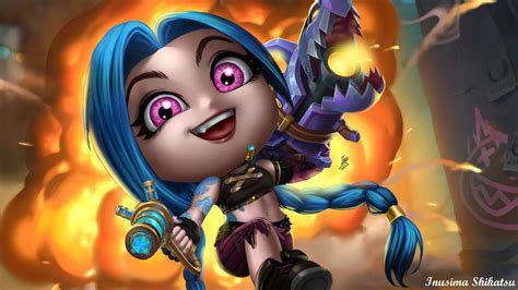 Chibi Jinx Get Jinxed By Inusimashikatsu On Deviantart