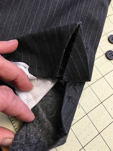 Sewcreatelive How To Lengthen Or Shorten Men S Suit Sleeves