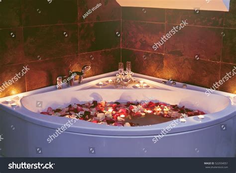 Closeup Of A Jacuzzi In Luxury Health Spa. Stock Photo 522934051 ...