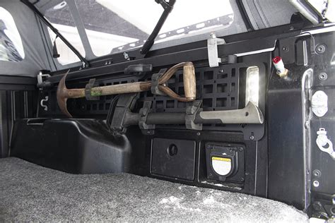 Tacoma Bed Side MOLLE Accessory Storage Panel 2nd 3rd Gen 05 23