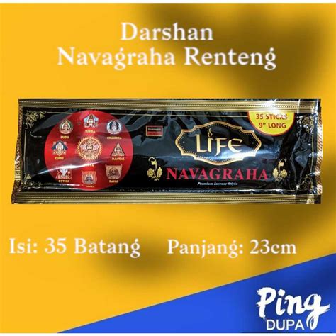 Jual Dupa Hio Navagraha Plastik Renteng Isi 35 Batang By Darshan Life