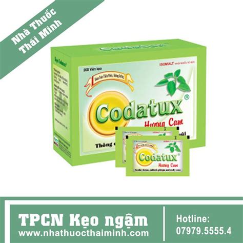 keo ngam thong  nhuan phe codatux nha thuoc thai minh