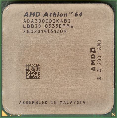 Amd Athlon 64 3000 Winchester Hardware Museum