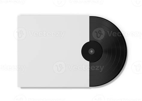 Music Vinyl And Record Label Disc Mockup Png