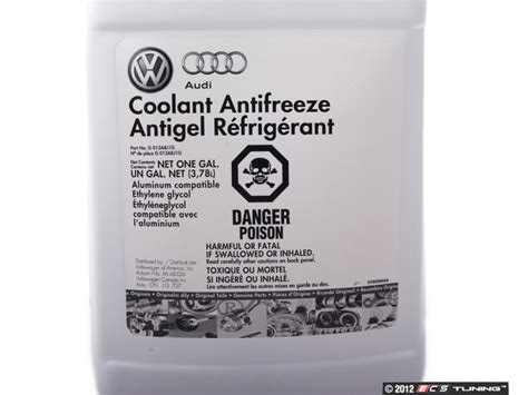 Genuine Volkswagen Audi G13 Coolant Antifreeze 1 Gallon For Vw And Audi