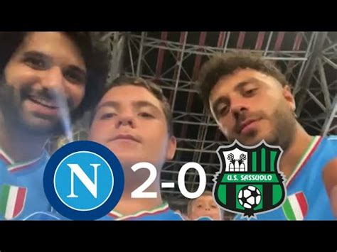 BUONA NAPOLI SASSUOLO LIVE REACTION NAPOLETANI TRIBUNA NISIDA HD