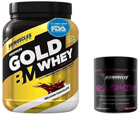 Buy Bigmuscles Tion Premium Gold Whey 1kg Whey Protein Isolate Blend