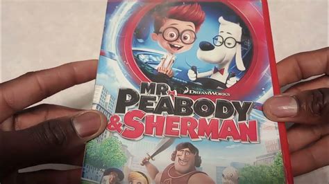 Mr Peabody And Sherman And Happy Feet Uk Dvd Unboxing Youtube