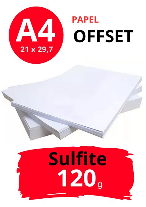 Papel A4 Offset 120 g m² InterSupri