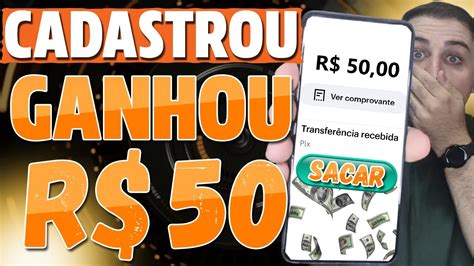 [app Revelado] Ganhe R 50 No Cadastro Agora Cadastrou Ganhou App