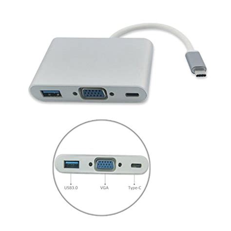 New Type C to VGA USB 3.0 OTG | Top USB C to VGA Adapter