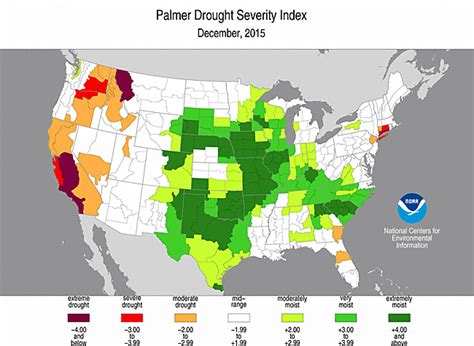 Historical Palmer Drought Indices | Temperature, Precipitation, and ...