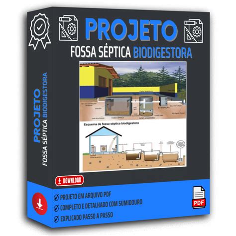 Projeto Fossa S Ptica Biodigestora Ecol Gica E Sumidouro