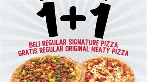 Promo Gajian Pizza Hut Delivery Beli 1 Gratis 1 Berlaku Mulai Kamis 25