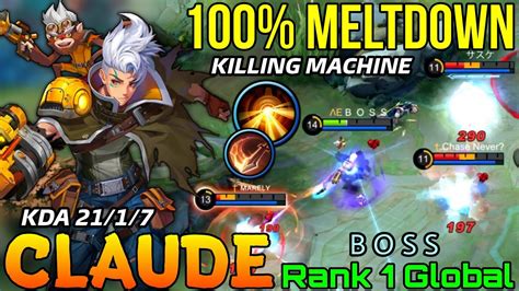 Kills Killing Machine Claude Meltdown The Enemies Top