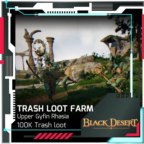 Bdo Gyfin Rhasia Upper Hours Grind Up To K Trash Loot Mmopilot