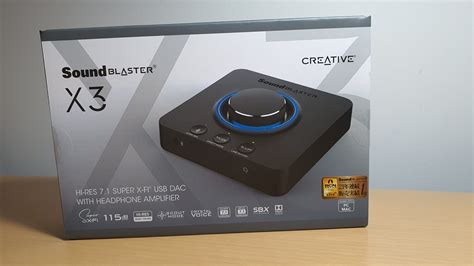 Test: Creative Sound Blaster X3 USB DAC | eReviews.dk