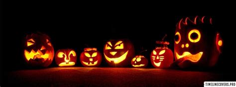 Halloween Pumpkins Facebook Cover Photo