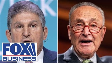 Manchin Put Too Much Confidence In Sen Chuck Schumer GOP Lawmaker