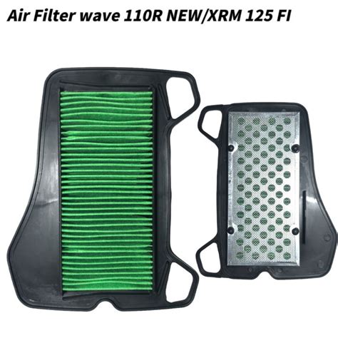 Motorcycle Air Filter Element For Xrm 125 Fi Rs125 Fi Or Wave110 Fi New