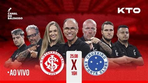 AO VIVO SUPER JORNADA KTO INTERNACIONAL X CRUZEIRO CAMPEONATO