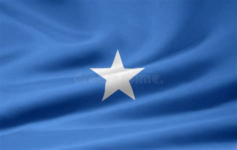 Flag of Somalia stock illustration. Illustration of patriotism - 6475384