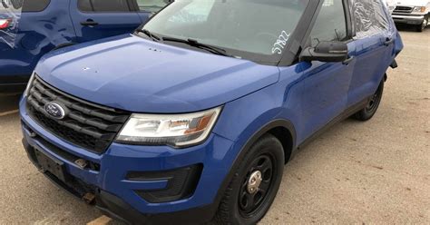 Tow Out 2016 Ford Interceptor 4dr Awd Police Suv Last Known 61 265 Miles S7822 Bidcorp Auctions