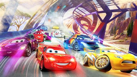 Childrens Wall Mural | Lightning Mcqueen Cars Wallpaper Mural for Boys ...