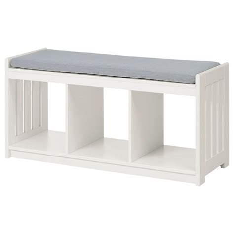 Panget Storage Bench White Ikea