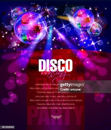 1540 Disco Party Invitation Stock Photos High Res Pictures And