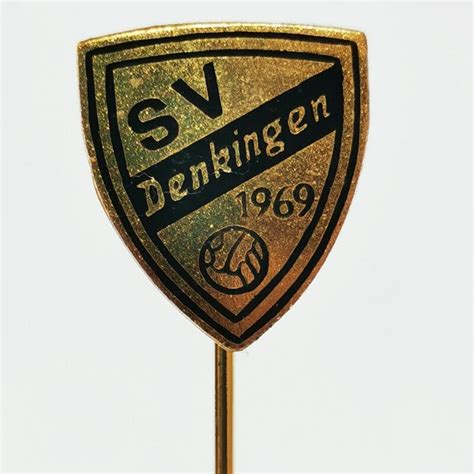 Fussball Anstecknadel SV Denkingen 1969 FV Südbaden Kreis Donau 17 90