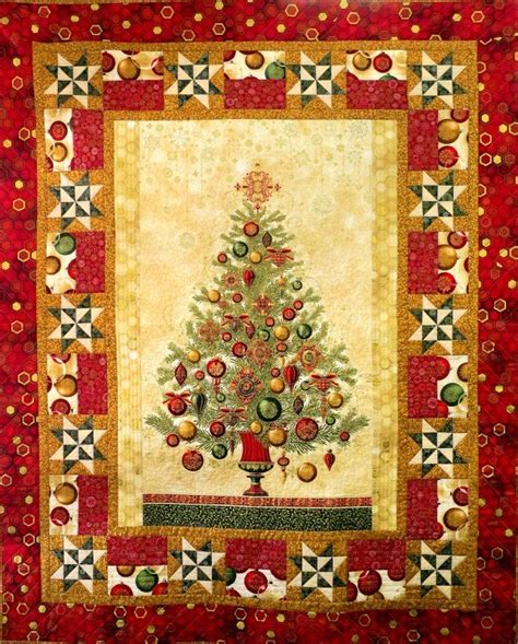 Tinsel And Thyme Panel Quilt Patterns Panel Quilts Christmas Quilt