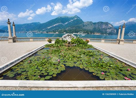 View of Villa Melzi and the Gardens in the Village of Bellagio on Como Lake, Italy Editorial ...