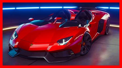 Building Up The Lamborghini Aventador J Asphalt 9 Legends YouTube