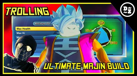 The Best Male Majin Build Op Combos Basic Attack Dragon Ball Xenoverse 2 Trolling Youtube