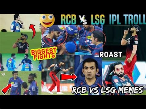 VIRAT KOHLI VS GAUTAM GAMBHIR KOHLI AND NAVEEN UL HAQ FIGHT RCB VS