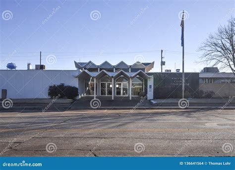 A Mid Century Modern Public Building in Oklahoma Editorial Stock Image ...