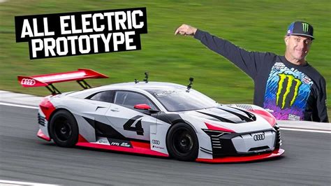 Ken Block Shreds Audi DTM Legend and Electric Prototype Race Car