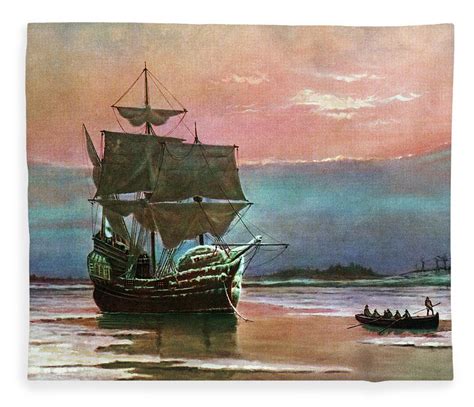 Mayflower Ship Painting at PaintingValley.com | Explore collection of ...