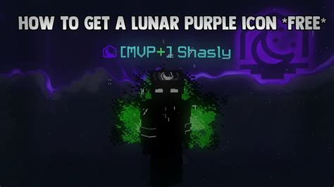 How To Get A Purple Lunar Client Logo Super Easy Youtube